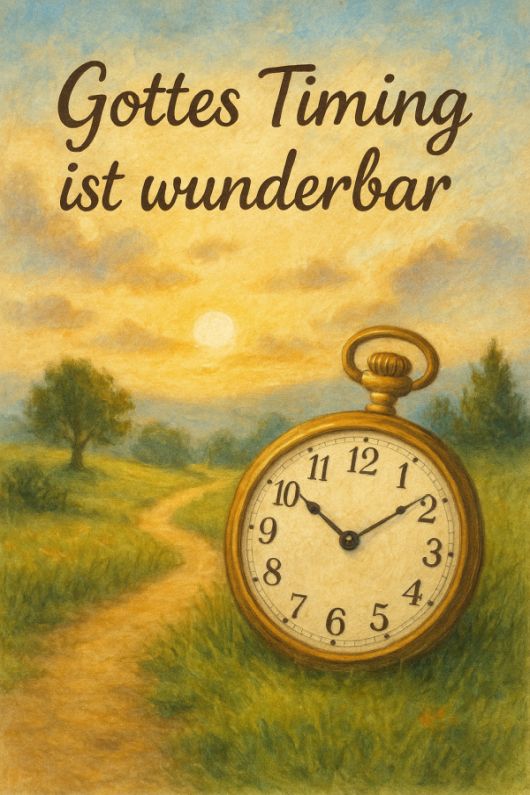 Gottes Timing ist wunderbar