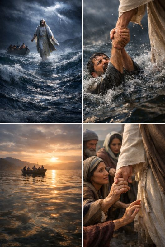 Jesusvertrauen h&auml;lt uns &uuml;ber Wasser
