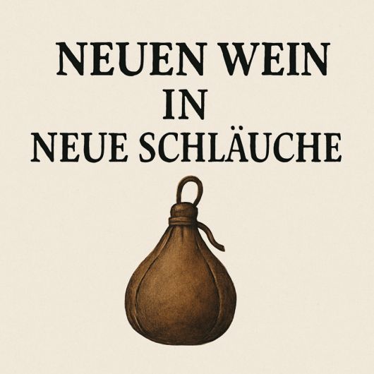 Neuen Wein in neue Schl&auml;uche