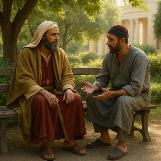 Stolz und Demut begegnen sich Stolz und Demut begegnen sich